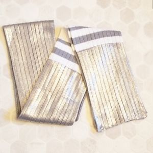 NWOT JUICY COUTURE silver scarf